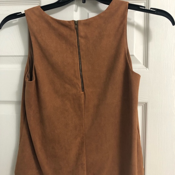 Monteau Faux Suede Tank - Picture 2 of 3